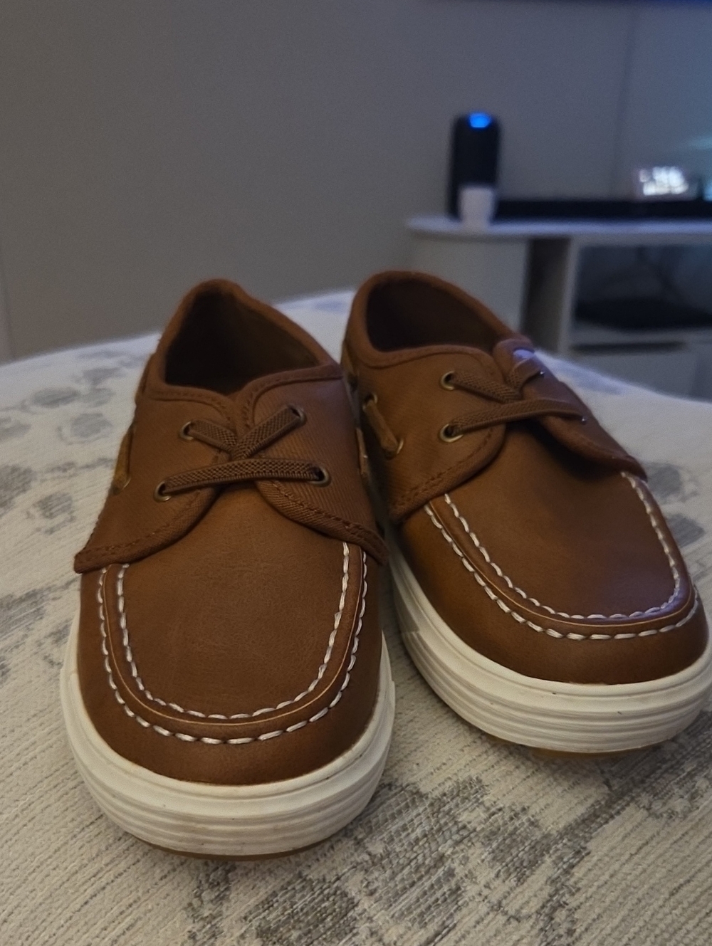 Boys Summer Brown Boat Shoes